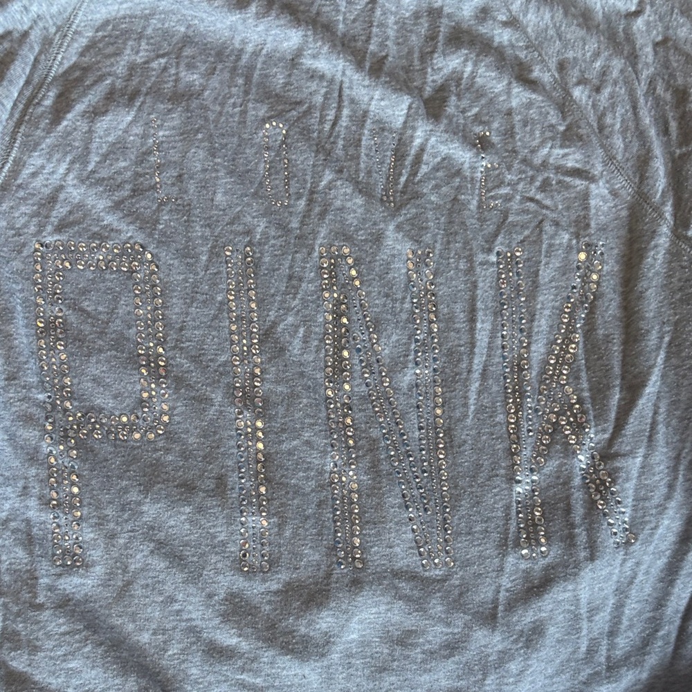 PINK Victoria's Secret Heather Gray Hoodie